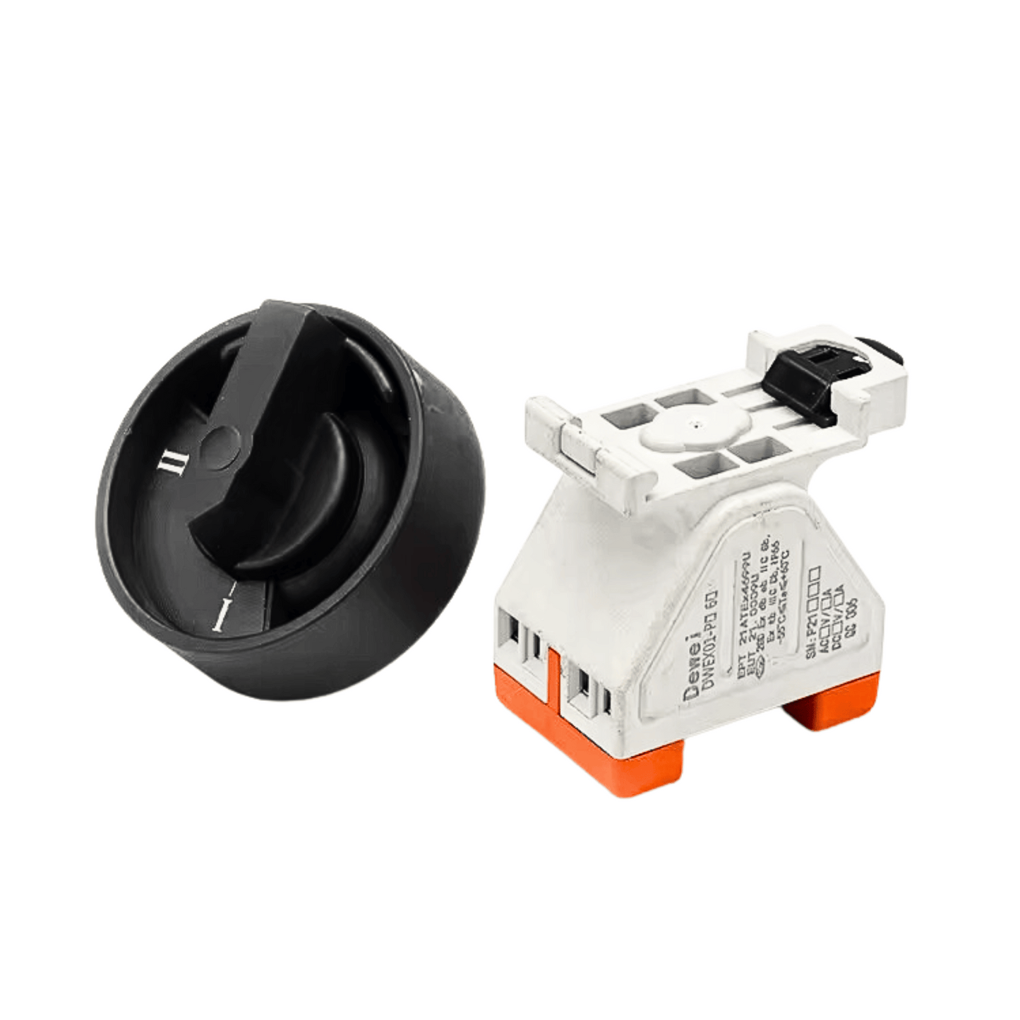 Selector Switch Control Panel Rail Lid Mounted - ATEX IECEx Hazardous Area Zone 1,2