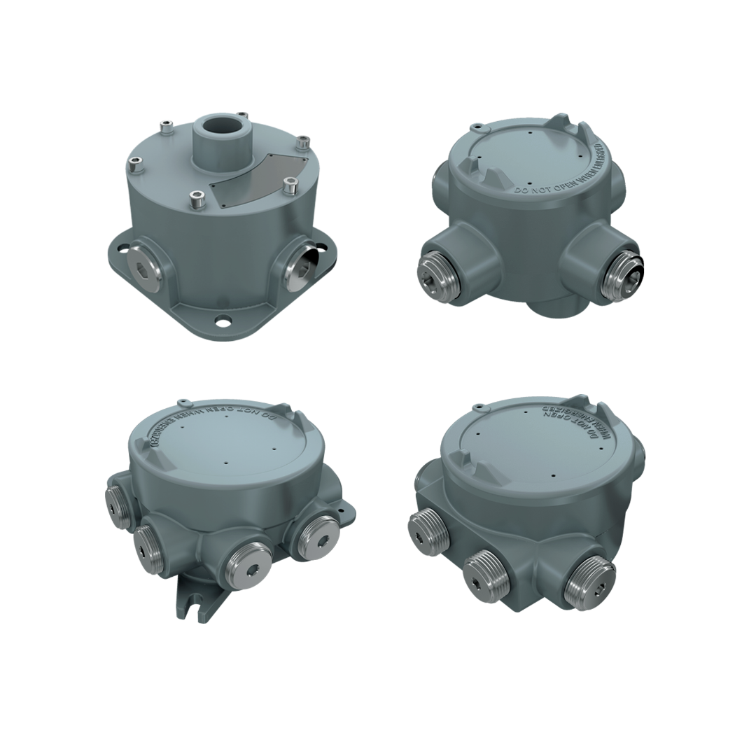 Ex Aluminium Junction Box - IECEx ATEX Hazardous Area Zone 1,2