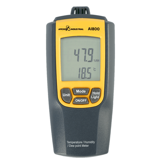 Apexio Industrial - AI800 Temperature & Humidity Tester Dew Point Meter