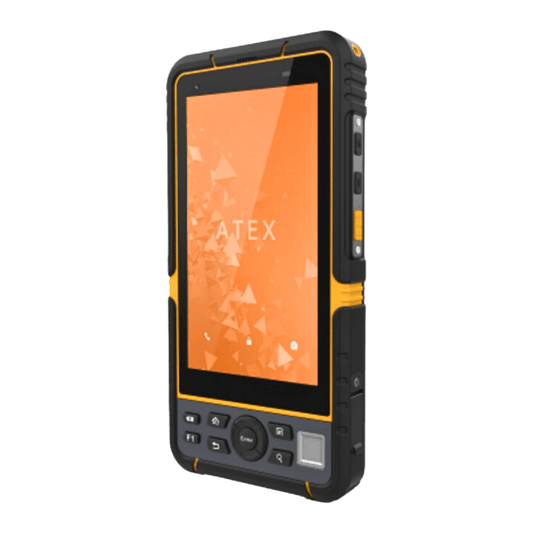 Intrinsically Safe Mobile PDA Terminal Handheld | NFC, RFID Barcode Scanner | ATEX Zone 2/22 Hazardous Area