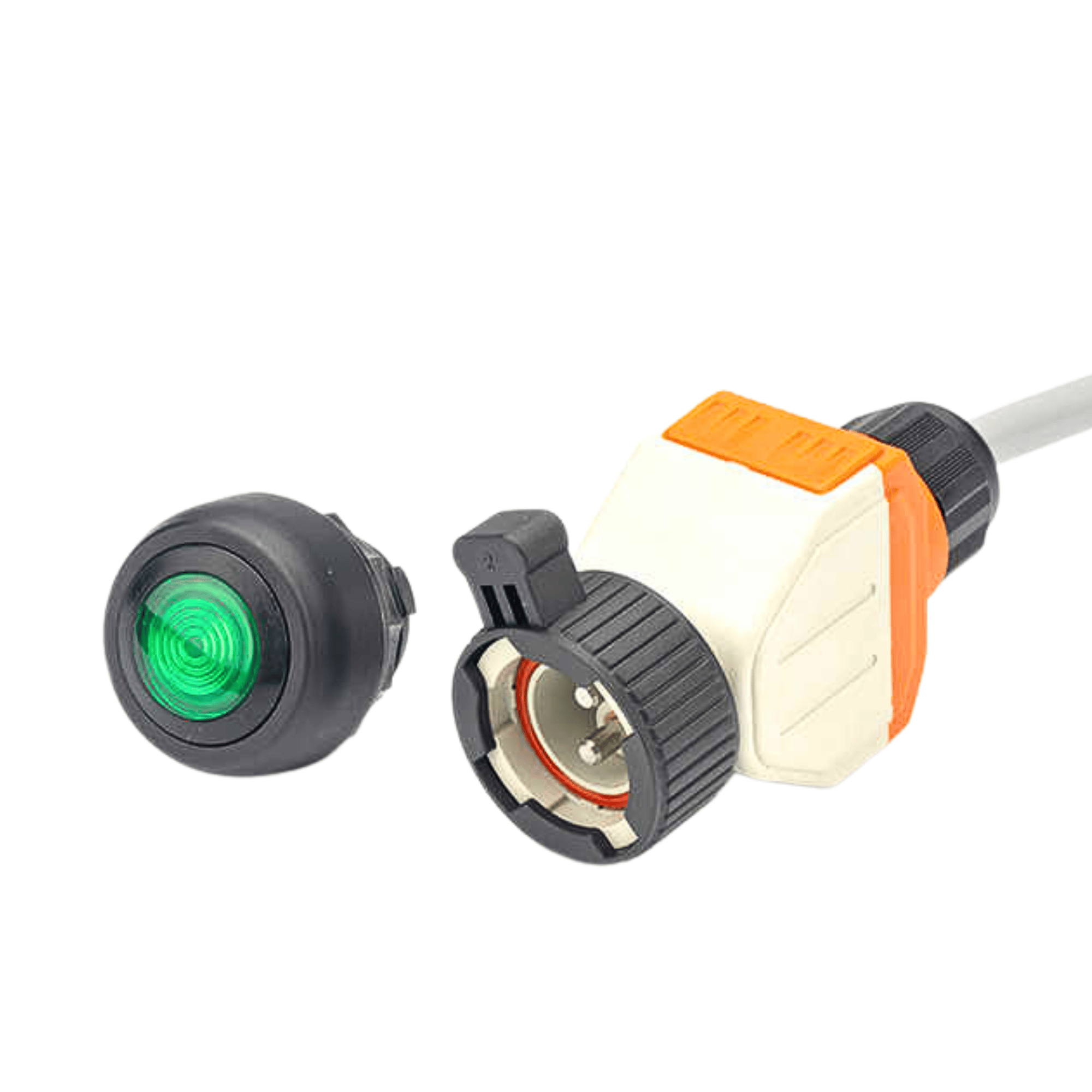 Push Button Switch Light - Panel Rail Lid Mount Lamp - IECEx ATEX Zone ...