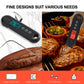 Commercial Food Grade Calibrated Digital Flip Up Thermometer with External Meat Probe