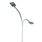 Outdoor Street Light Lamp Pole Weatherproof Rust Resistant Galvanised Steel Plated HRLD