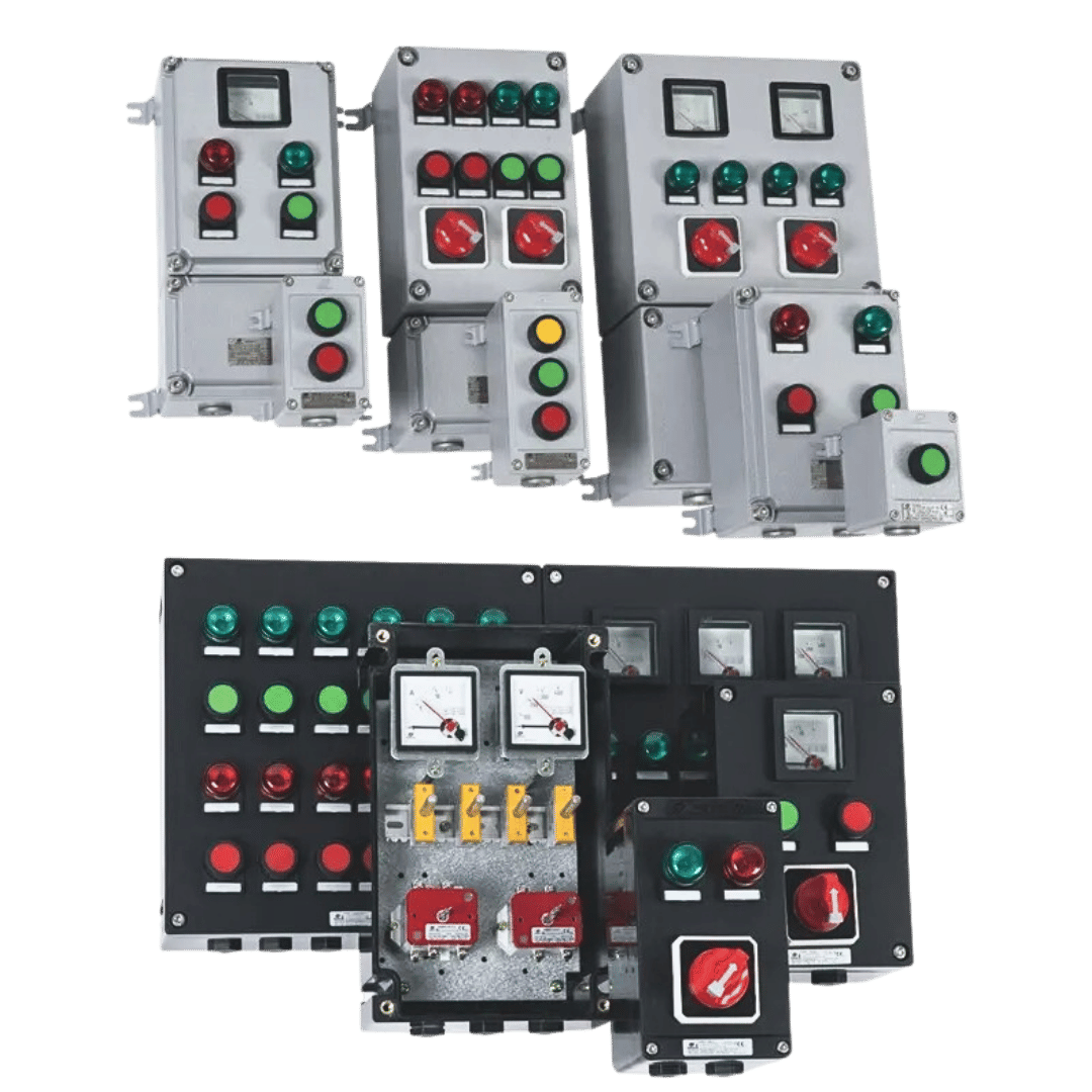 Exd Control Station Enclosure Box - IECEx ATEX Hazardous Area Zone 1,2