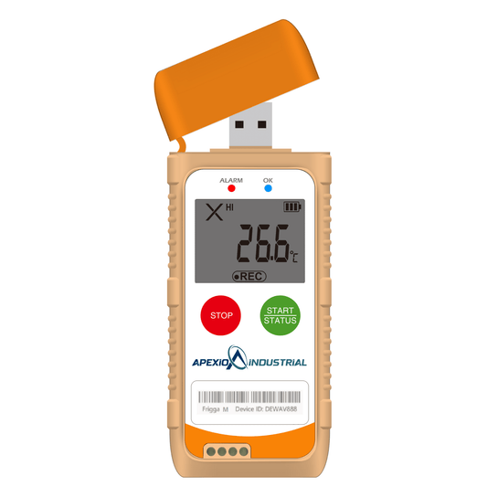Multi Use Temperature, Humidity Data Logger Monitor