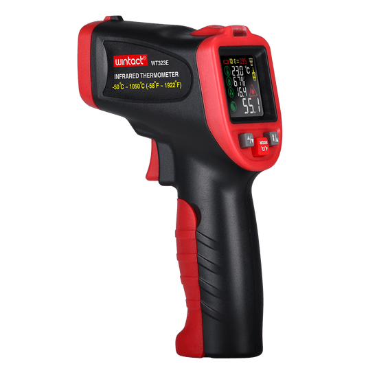  High Precision Infrared Thermometer With Thermocouple Probe Socket